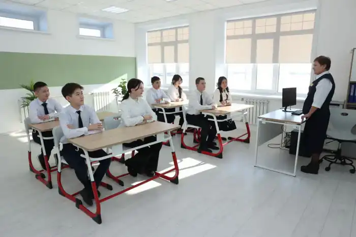 В селе Енбек Костанайского района открылась новая школа (6)