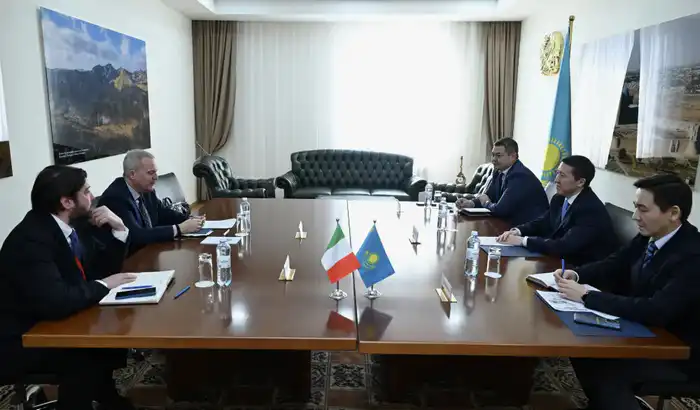 Казахстан и Италия обсуждают укрепление стратегического партнёрства и торгово-экономическое сотрудничество {city2}