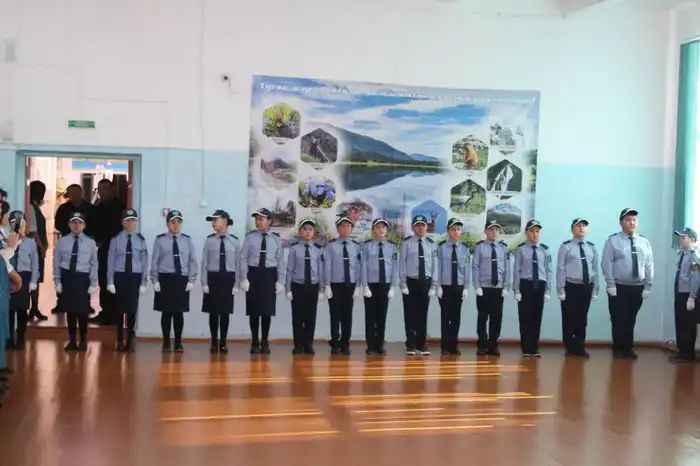 В Катон-Карагайском районе открыли новый полицейский класс имени героя-полицейского (5)