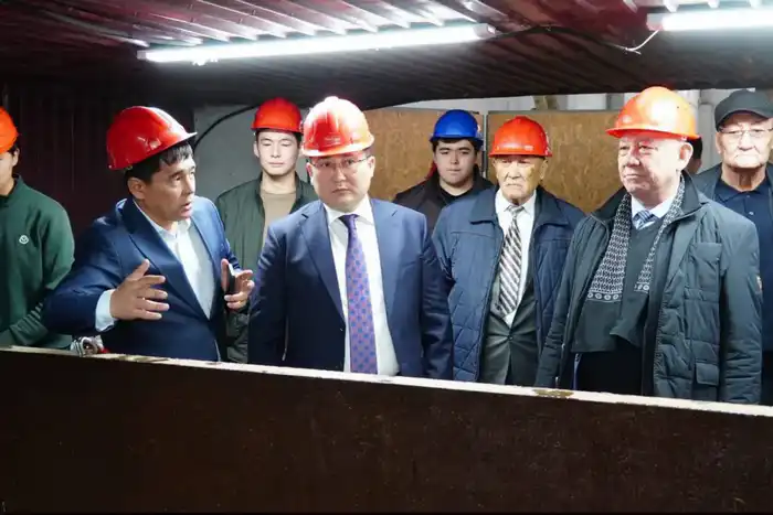 Казыгурт: Газобетонные блоки, как строительные мечты, начали свою жизнь в новом заводе {city2}