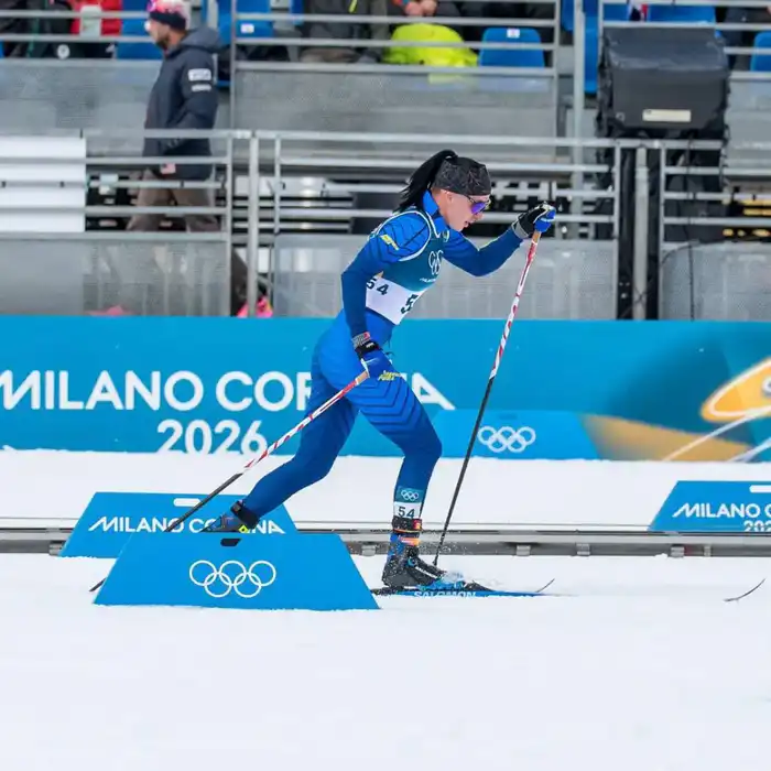 Надежда Степашкина финиширует 63-й на лыжной гонке на Олимпиаде в Милане {city2}
