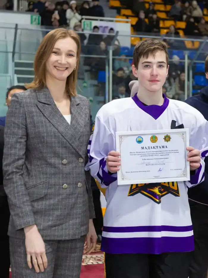 В Усть-Каменогорске прошёл молодёжный турнир по хоккею с шайбой «Зимний спорт-фест» (5)