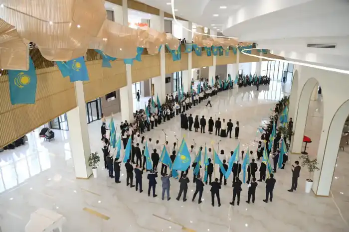 В ШЫМКЕНТ ПРОШЛА МАСШТАБНАЯ АКЦИЯ «ВМЕСТЕ ЗА ОБНОВЛЕНИЕ СТРАНЫ!» (7)