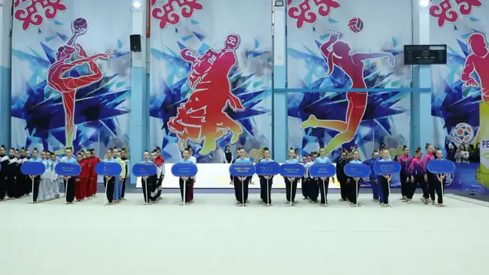 Чемпионат РК по художественной гимнастике в Усть-Каменогорске {city2}