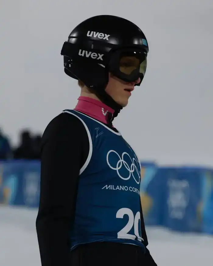 Kazakhstan's Ski Jumping Team Matches Historic Performance at Milan Olympics {city2}