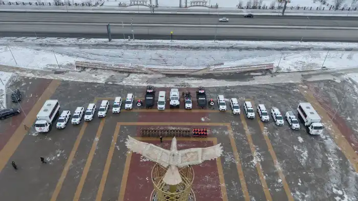 Передача новой техники спасателям Актюбинской области повысит готовность к ЧС {city2}