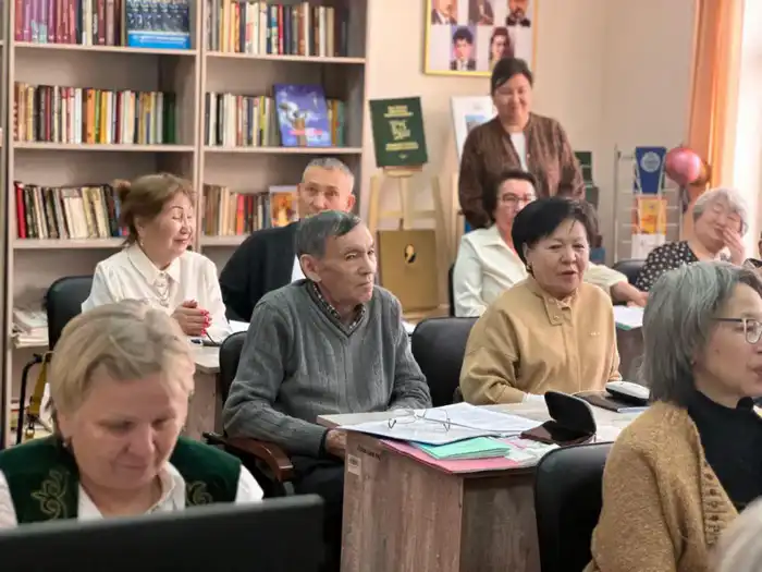 «Мукагали - загадочный мир»: в Астане прошла встреча, посвященная 95-летию поэта (4)