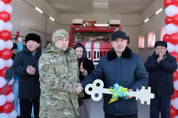 160-ый добровольный пункт пожаротушения открылся в Западно-Казахстанской области (3)