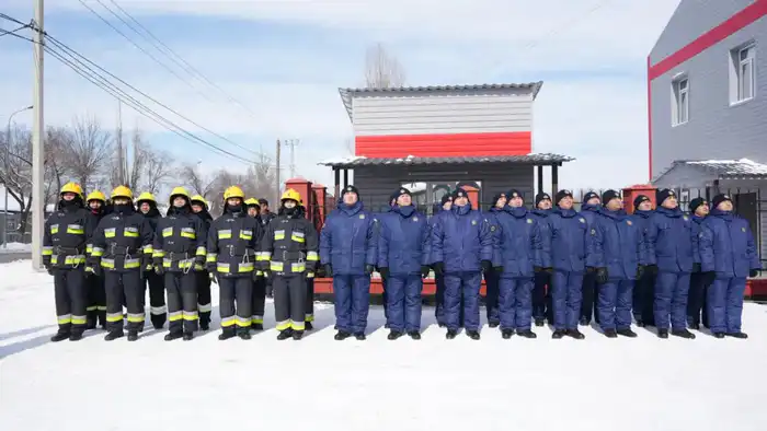В Талдыкоргане открылось первое универсальное спасательное подразделение с участием пожарных и медиков {city2}