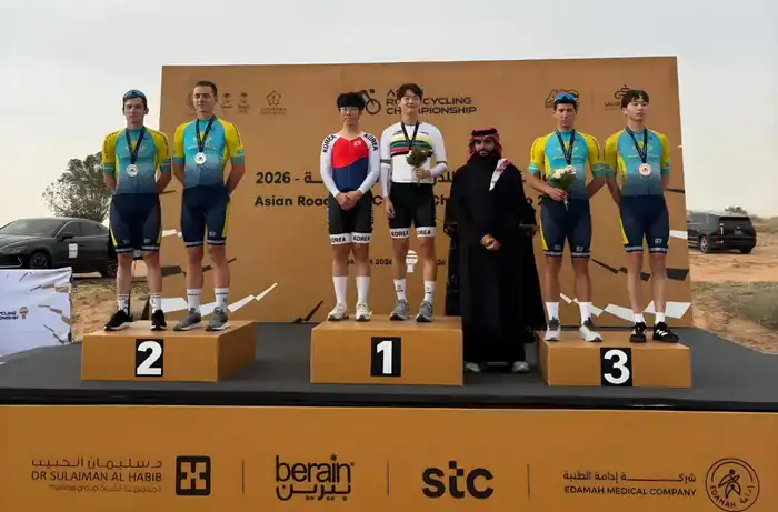 Казахстанская сборная 6 медалей чемпионат Азии пара велоспорт {city2}