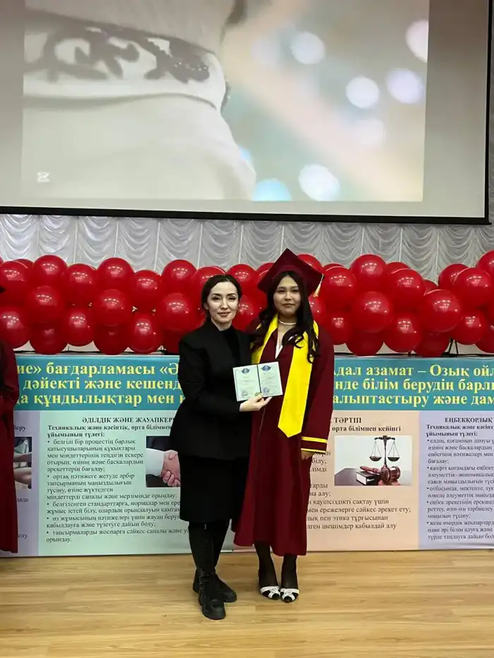 Выпускники экспериментальной программы в Актюбинском колледже сервиса: новый шаг к международной карьере {city2}