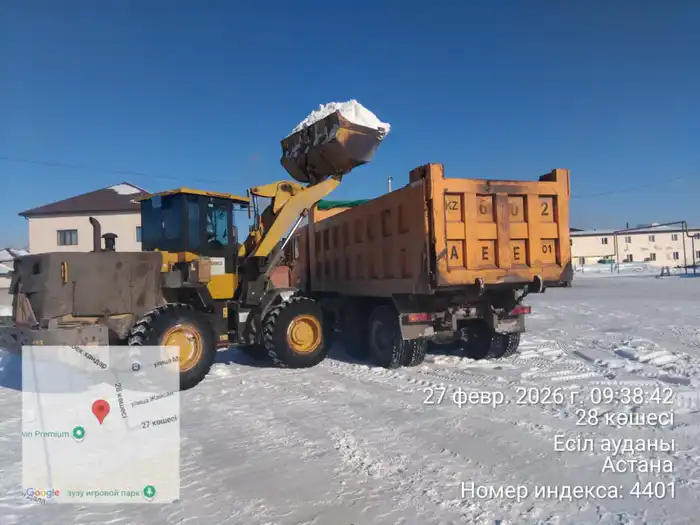 Более 1,5 тысячи единиц техники вывели на снегоуборочные работы в Астане (6)