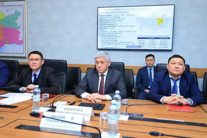 Ермаганбет Булекпаев встретился с руководством «Тау-Кен Самрук» и американскими инвесторами (2)
