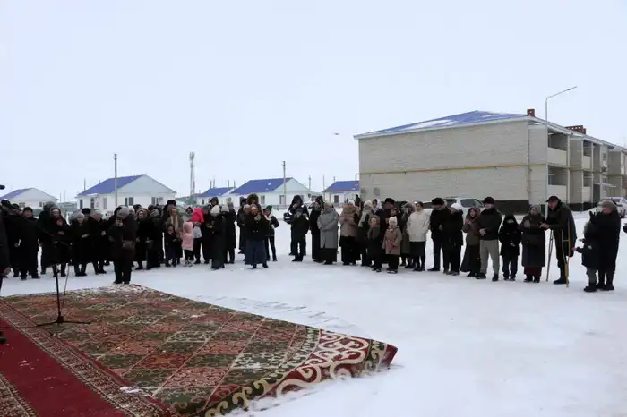 В Темирском районе введен в эксплуатацию новый жилой комплекс (7)