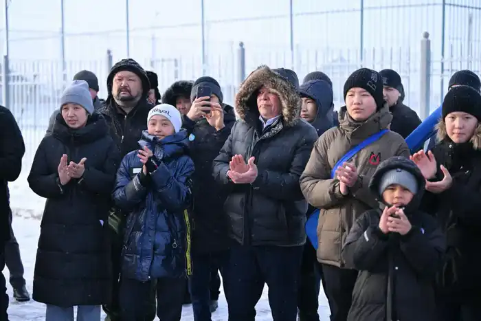Жители поселка Водный рады открытию современного спортивного комплекса в Семее {city2}