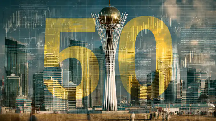 Казахстан вошел в число 50 крупнейших экономик мира по объему валового внутреннего продукта (ВВП) в 2026 году, согласно новому рейтингу. {city2}