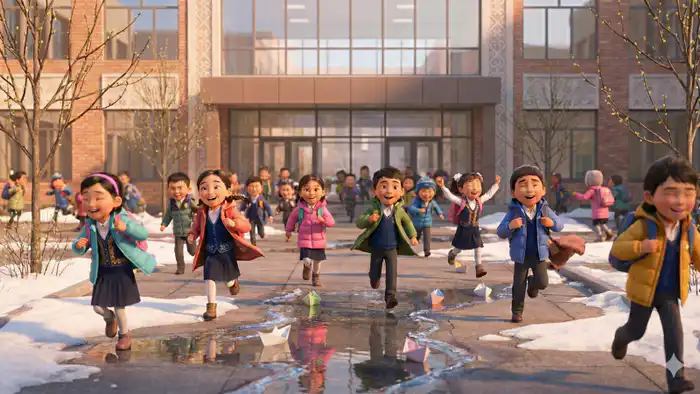 Казахстанские школьники наслаждаются 11-дневным отдыхом после третьей четверти {city2}