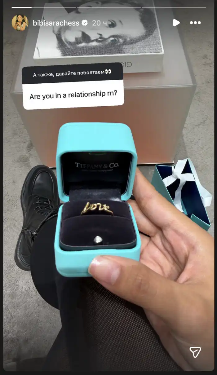 Кольцо Tiffany