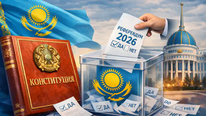 Референдум в Казахстане: голосование за поправки в Конституцию и изменения в 84 статьях {city2}