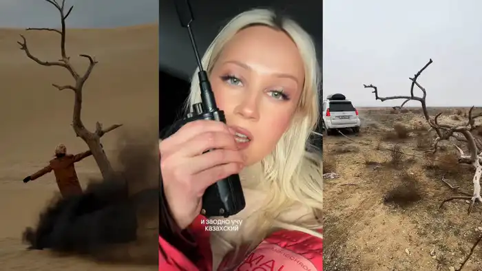 Клава Кока рискует оказаться в пустыне Мангистау: съемки нового клипа обернулись неожиданными трудностями {city2}