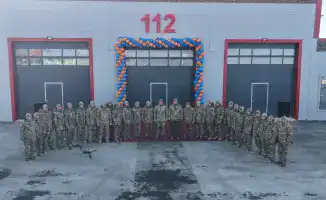 Открытие новой пожарной части в Байганинском районе Актюбинской области