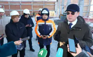 Аким Костанайской области ознакомился с реконструкцией аквапарка «Осьминог» в Костанае