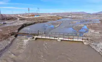 Инспекция противопаводковых работ в Сауранском районе Нуралхана Кушерова