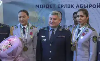 В Алматы чествовали чемпионок международного турнира UAE SWAT Challenge — команду Tomiris