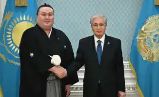 Поддержка талантов в спорте: встреча президента с казахстанским сумоистом Ерсином Балтагулом