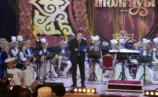 Музыка времени: Концерт в Алматы в честь 180-летия Жамбыла Жабаева