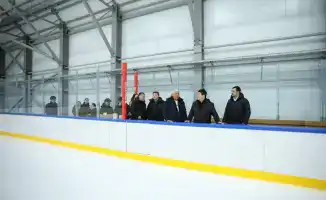 Нурдаулет Килыбай проверил строительство ледового дворца в Актау