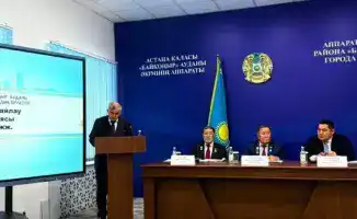 В Астане прошла конференция по вопросам социальной поддержки ветеранов с переизбранием председателя Совета ветеранов района Байконыр