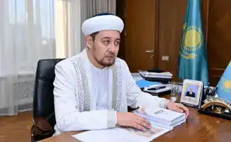 Аким области Берик Уали провёл встречу с главным имамом региона Аскаром кажы Абитайулы перед началом месяца Рамазан