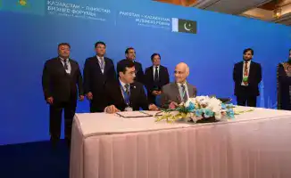 Подписаны коммерческие договора на бизнес-форуме Казахстан Пакистан на 200 миллионов долларов