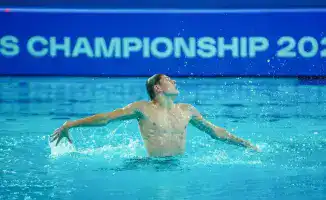 Национальная команда Казахстана по артистическому плаванию представляет страну на международной арене в Колумбии