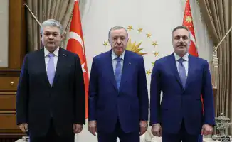 Казахстанский министр иностранных дел Ермек Кошербаев встретился с президентом Турции Реджепом Тайипом Эрдоганом для обсуждения двусторонних отношений