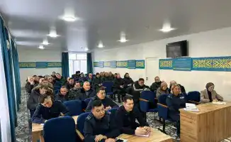 Встреча охранников по безопасности в городе