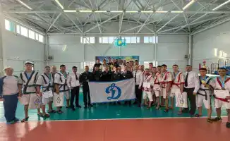 Полиция Петропавловска выиграла соревнования по қазақ күресі
