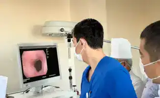 Национальный научный центр хирургии Казахстана 8000 операций 426 высокотехнологичных вмешательств 40444 диагностических исследований 2025 год