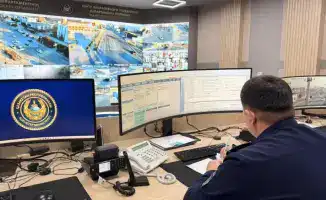 Полиция Мангистауской области зафиксировала более 30 тысяч сообщений за январь, несмотря на отсутствие активности кнопок "SOS".