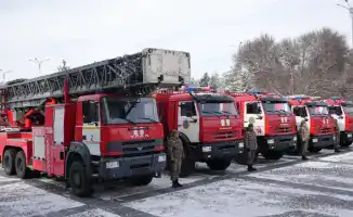 Министр Чингис Аринов представил новую специализированную технику для спасателей Жетісу