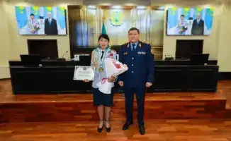 Полиция Казахстана отмечена за успех на международных соревнованиях в Астане