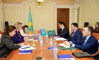 Министр энергетики Казахстана и посол Британии обсудили сотрудничество в области водородной энергетики и «умных сетей»