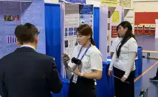 Социальное взаимодействие через гуманитарные исследования: юные ученые Караганды на республиканском конкурсе