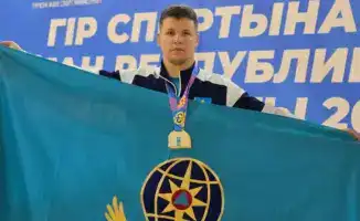 Национальный рекорд по гиревому спорту обновлен на чемпионате Казахстана