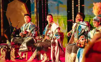 Этно-фольклорный ансамбль «Жошы» представил казахское музыкальное наследие на концерте в Катаре