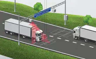 Грузовики под прицелом: автоматические стражи порядка начнут штрафовать в Сайрамском районе с 1 марта