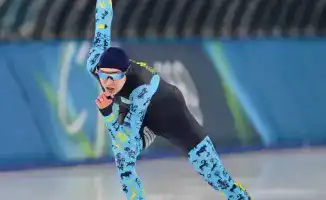 Казахстанские конькобежки выступили на Олимпиаде в Италии