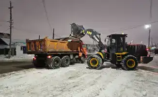 1700 машин против зимы: Астана в снежной борьбе!