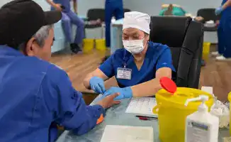 День донора в Алматы 95 участников 27 литров крови для пациентов